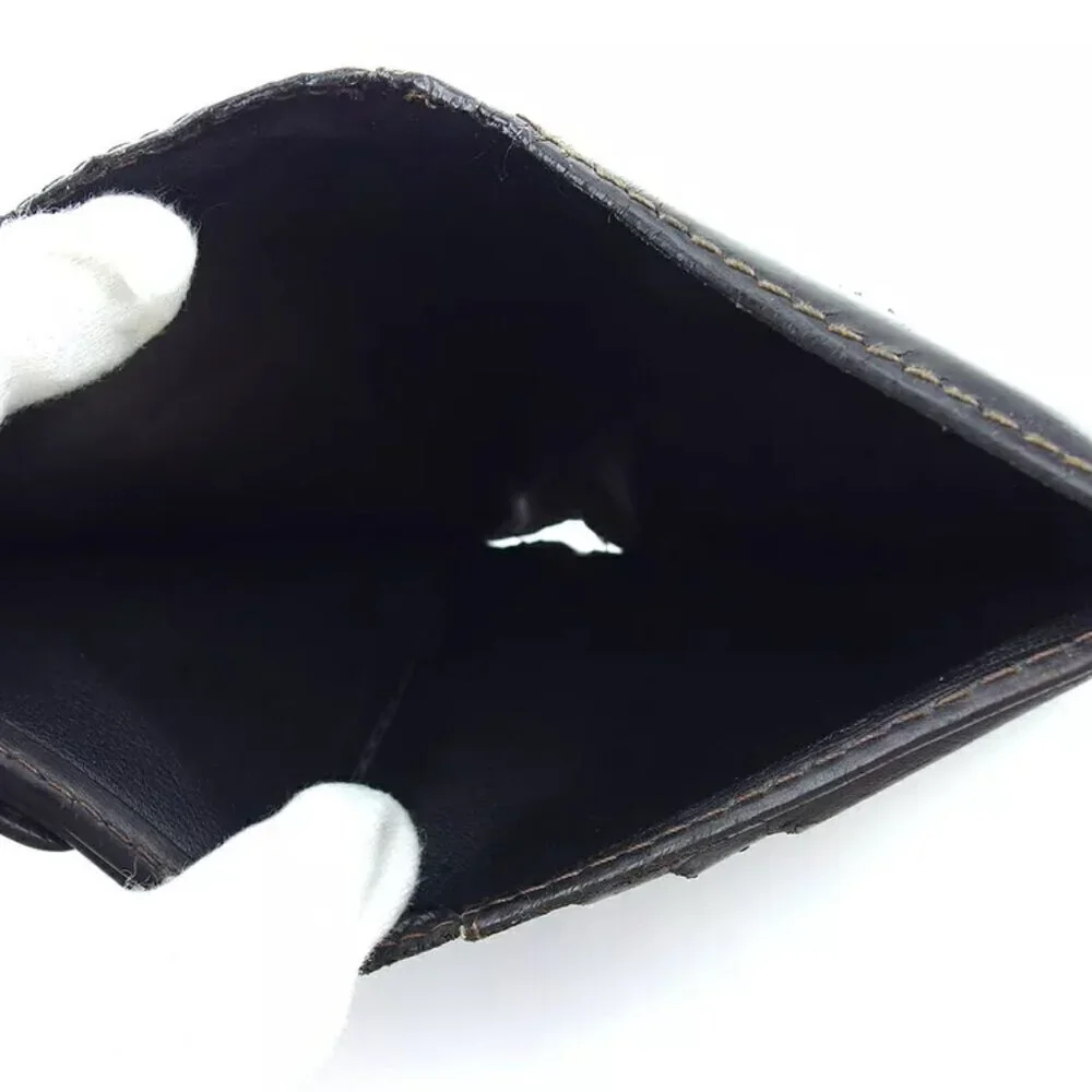 Louis Vuitton Two Folded Wallet Utah Uta Leather Authentic Used T19733 - Picture 2 of 10